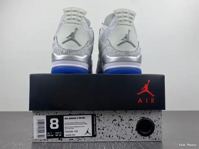 Kick Theory Retro Jordan 4 Laser Anniversary 705333-105 30th 0601